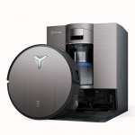 Ecovacs Deebot X11 OmniCyclone, wet & dry, pilkas - Dulkių siurblys robotas