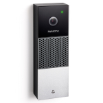 Netatmo Smart Video Doorbell, 2 MP, WiFi, žmonių aptikimas, naktinis matymas, juodas/pilkas/baltas - I&scaron;manusis durų skambutis su kamera