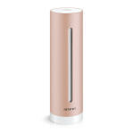 Netatmo Smart Indoor Air Quality Monitor, rožinio aukso spalvos - Klimato jutiklis