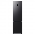 Samsung, NoFrost, 390 L, 203 cm, matinis juodas - &Scaron;aldytuvas