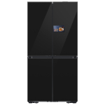 Samsung Bespoke AI Home, 654 L, auk&scaron;tis 186 cm, juodas - SBS &Scaron;aldytuvas