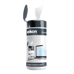 EKON Screen Cleaning Wipes, 100 vnt. - Drėgnos ekranų valymo &scaron;luostės