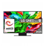 LG QNED86 evo AI, 50'', 4K UHD, QNED, Mini LED, juodas - Televizorius