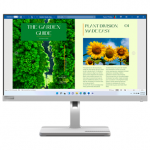 Lenovo L24m-40, 24'', FHD, LED IPS, 100 Hz, USB-C, pilkas - Monitorius