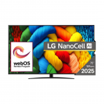 LG NANO81 AI, 75'', LED LCD, NanoCell, juodas - Televizorius
