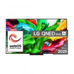 LG QNED86 evo AI, 75'', 4K UHD, QNED, Mini LED, juodas - Televizorius