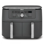 Ninja 6-in-1 Dual Zone, 9.5 L, 2470 W, tamsiai pilka - Kar&scaron;to oro gruzdintuvė