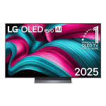 LG OLED evo AI C5, 55'', 4K UHD, OLED, juodas - Televizorius