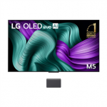 LG Signature OLED Evo AI M5, 65'', 4K UHD, OLED, juodas - Televizorius