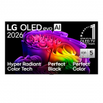 LG OLED evo AI G6, 83'', 4K UHD, OLED, juodas - Televizorius