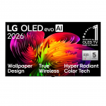 LG OLED evo AI W6, 83'', 4K UHD, OLED, juodas - Televizorius