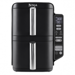 Ninja Double Stack 7,6 L, 2470 W, juoda - Kar&scaron;to oro gruzdintuvė