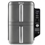 Ninja SL400EU Double Stack XL, 9,5 l, 2470 W, pilka - Kar&scaron;to oro gruzdintuvė
