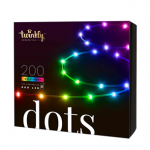 Twinkly Dots, 200 LED, IP20, 10 m, skaidri - I&scaron;manioji lempučių girlianda
