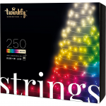 Twinkly Special Edition 250 RGB+W LED String (Gen II), IP44, 20 m, juoda - I&scaron;manioji kalėdinė girlianda