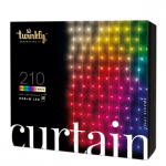 Twinkly Curtain, 210 LEDs, IP44 - I&scaron;manioji kalėdinė girlianda