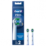 Braun Oral-B Precision Clean Pro, 2 vnt., balti - Dantų &scaron;epetėlių antgaliai Prekė - EB20-2/NEW