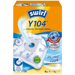 Dulkių siurblių mai&scaron;eliai Swirl Micropor Y 104, 4vnt