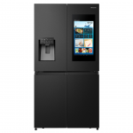 Hisense, Cross Door, NoFrost, 577 L, auk&scaron;tis 179 cm, juodas - &Scaron;aldytuvas