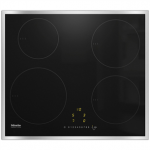Miele, plotis 57,4 cm, nerūdijančio plieno rėmas, juoda - Įmontuojama indukcinė kaitlentė