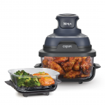 Ninja CRISPi 4-in-1, 1700 W, 3.8 L, mėlyna - Ne&scaron;iojama kar&scaron;to oro gruzdintuvė