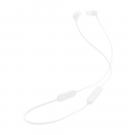 JBL Tune 135BT, baltos - Belaidės ausinės