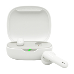 JBL Wave Flex 2, baltos - Belaidės ausinės