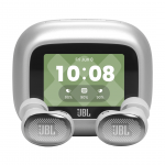 JBL Live Buds 4, sidabro spalvos - Belaidės ausinės