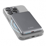 SBS SlimMag, 5000 mAh, pilka - I&scaron;orinė baterija