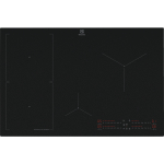 Electrolux 800 Series SaphirMatt, plotis 77 cm, berėmė, juoda - Įmontuojama indukcinė kaitlentė