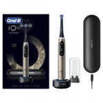 Braun Oral-B iO 10, Gold Edition, juodas/aukso spalvos - Elektrinis dantų &scaron;epetėlis