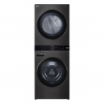 LG, 12 kg + 10 kg, gylis 66 cm, 1400aps./min., juoda - Skalbimo ma&scaron;ina su džiovykle