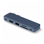 Satechi USB-C Snap Hub, MacBook Neo, tamsiai mėlynas - Adapteris