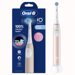 Braun Oral-B iO2, rožinio aukso spalvos - Elektrinis dantų &scaron;epetėlis