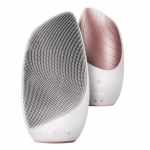 Geske Sonic Thermo Facial Brush | 6 in 1, baltas/rožinis - Veido odos priežiūros prietaisas