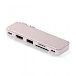 Satechi USB-C Snap Hub, MacBook Neo, rožinis - Adapteris