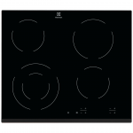 Electrolux, plotis 59 cm, berėmė, juoda - Įmontuojama keramikinė kaitlentė