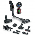 Bosch Unlimited 10 ProPower, juodas - Belaidis dulkių siurblys