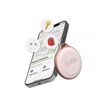 SBS Tracker, Apple Find My, IP65, rožinis - I&scaron;manusis ie&scaron;kiklis