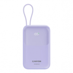 Canyon OnPower 101, 10 000 mAh, violetinė - I&scaron;orinė baterija