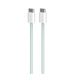 Puro Fabrik 2.0, USB-C to USB-C, 60 W, žalias - Laidas