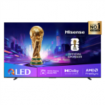 Hisense E7Q PRO, 85'', 4K UHD, QLED, juodas - Televizorius