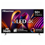 Hisense E7NQ PRO, 55'', 4K UHD, QLED, juodas - Televizorius