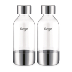 Sage the InFizz&trade;, 0,6 L, 2 vnt. - Butelių rinkinys gazuotų gėrimų gaminimo aparatui