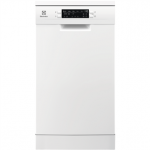 Electrolux 600 Slim, 10 komplektų talpa, plotis 44,6 cm, balta - Indaplovė