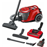 Bosch, Series 6, ProAnimal, 700 W, be mai&scaron;elių, raudonas - Dulkių siurblys