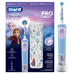 Braun Oral-B Vitality PRO Kids, Frozen - Elektrinis dantų &scaron;epetėlis + kelioninis dėklas