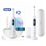 Braun Oral-B iO 8, su kelioniniu dėklu, baltas - Elektrinis dantų &scaron;epetėlis