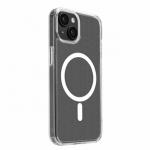 Dėklas Puro Lite Mag Cover, iPhone 15, transparent Prekė - PUIPC1561LITEMAGTR