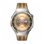 Huawei Watch GT6 Pro, 46 mm, titano, pintas dirželis, nerūdijančio plieno/rudas - I&scaron;manusis laikrodis